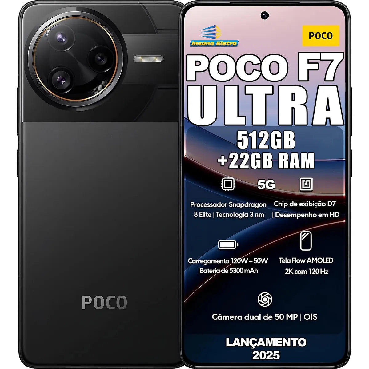 Poco F7 Ultra 5G Dual Sim 512GB 16GB RAM